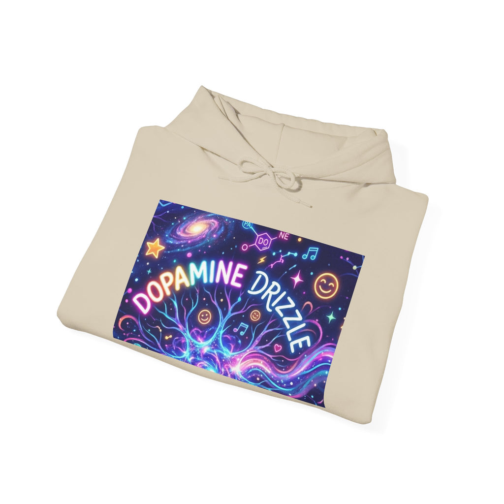 Dopamine Drizzle Hoodie — Psychedelic Space Graphic Pullover