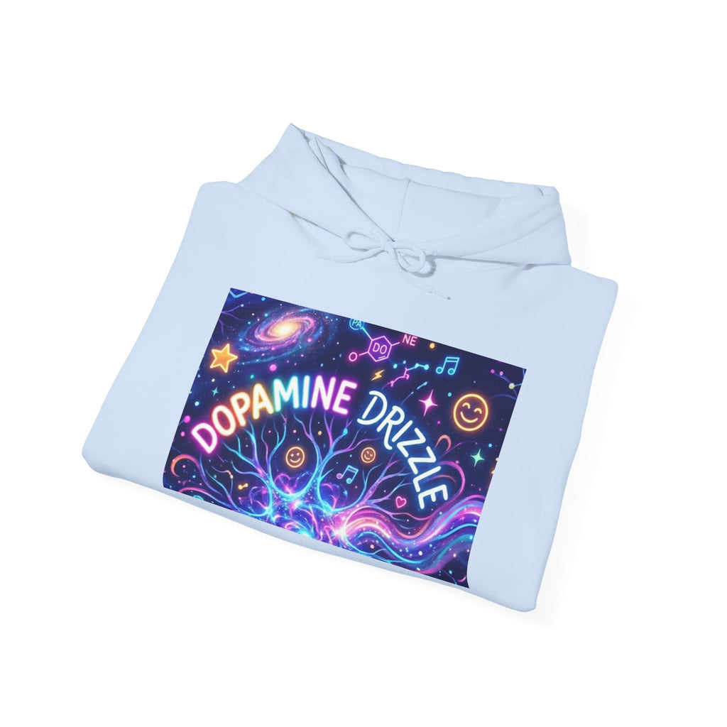 Dopamine Drizzle Hoodie — Psychedelic Space Graphic Pullover