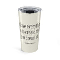 20oz Inspirational Tumbler – "Be Patient" Motivational Travel Mug