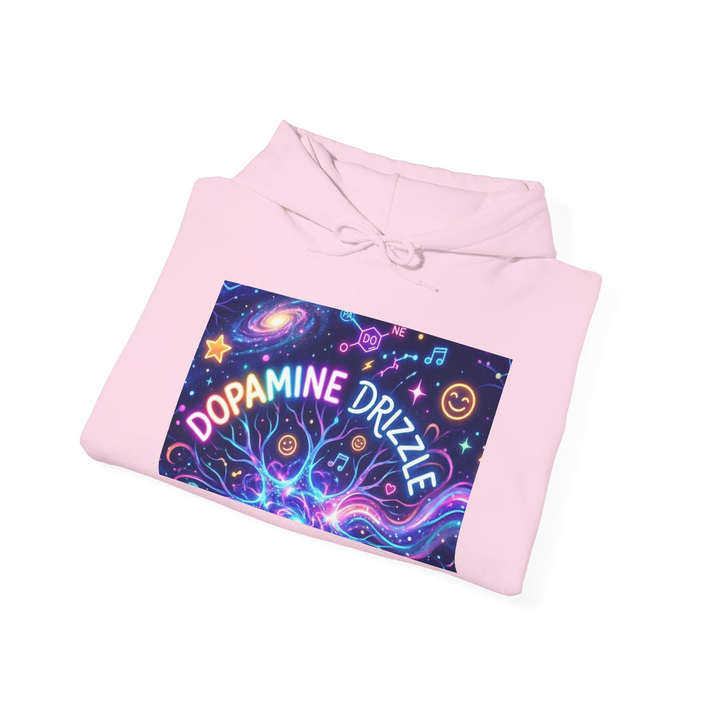 Dopamine Drizzle Hoodie — Psychedelic Space Graphic Pullover