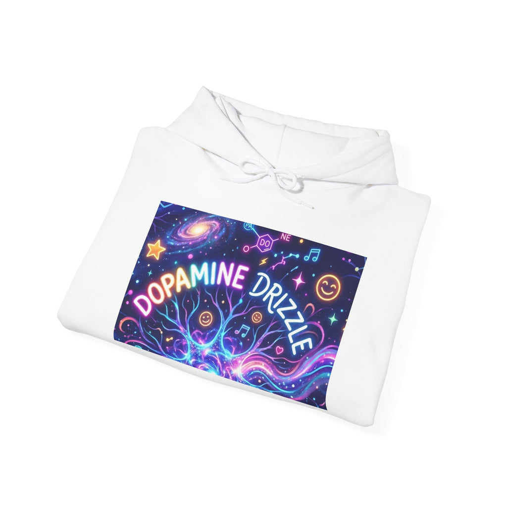 Dopamine Drizzle Hoodie — Psychedelic Space Graphic Pullover