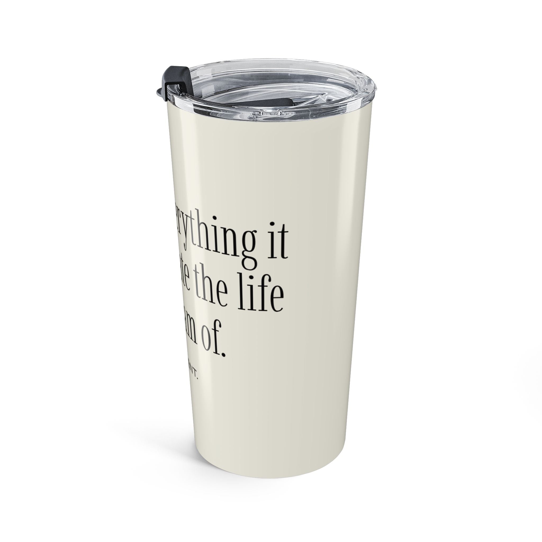 20oz Inspirational Tumbler – "Be Patient" Motivational Travel Mug