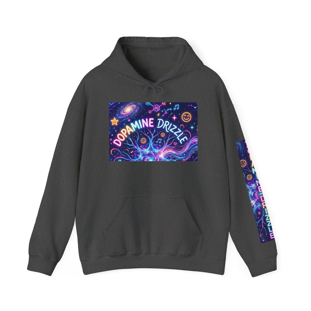 Dopamine Drizzle Hoodie — Psychedelic Space Graphic Pullover