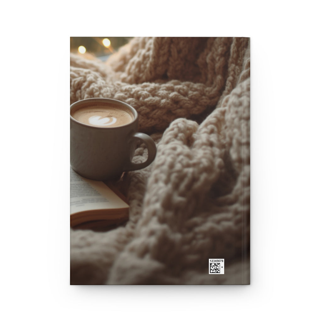 Cozy Moments Hardcover Journal — "Sip, Smile, Slow Down"