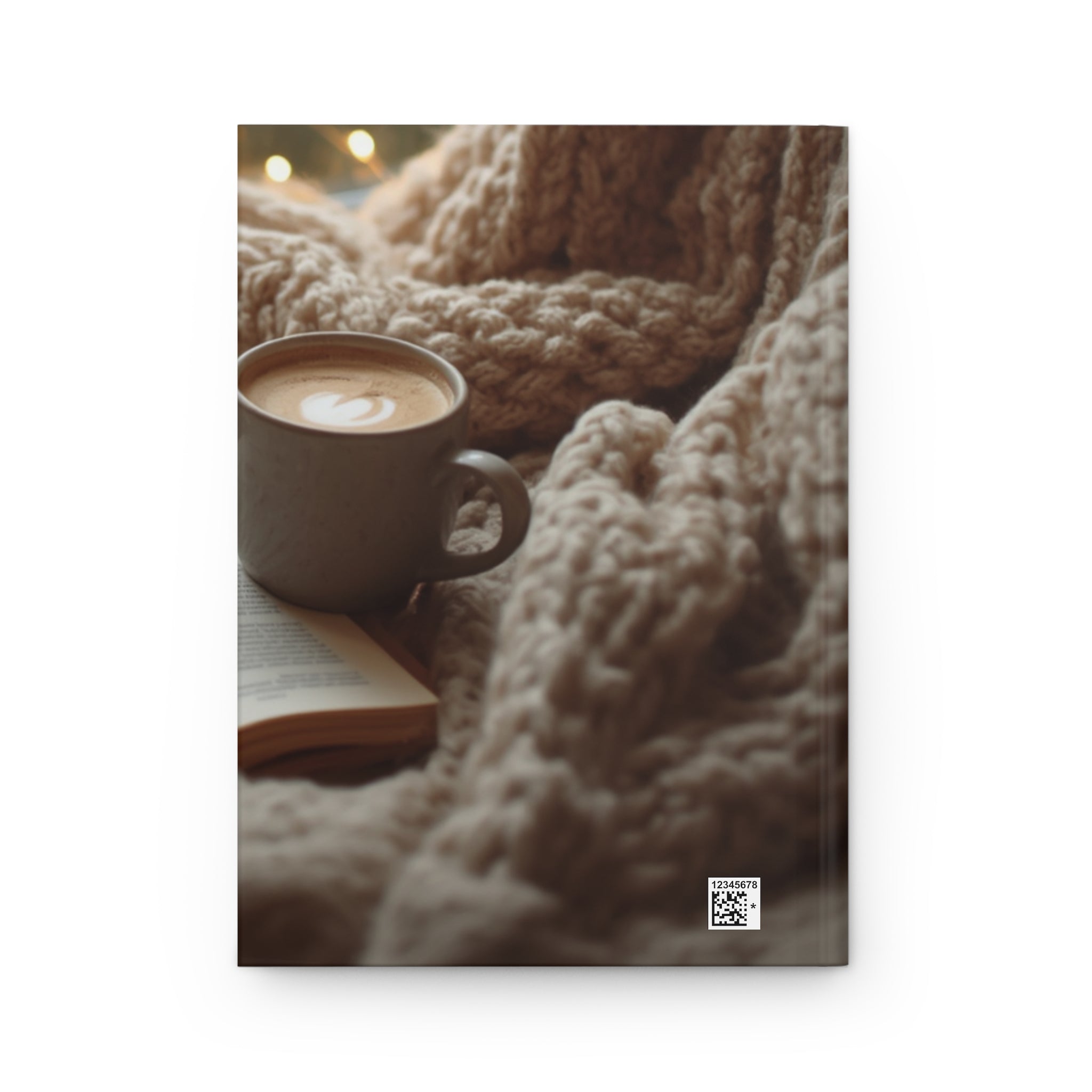Cozy Moments Hardcover Journal — "Sip, Smile, Slow Down"