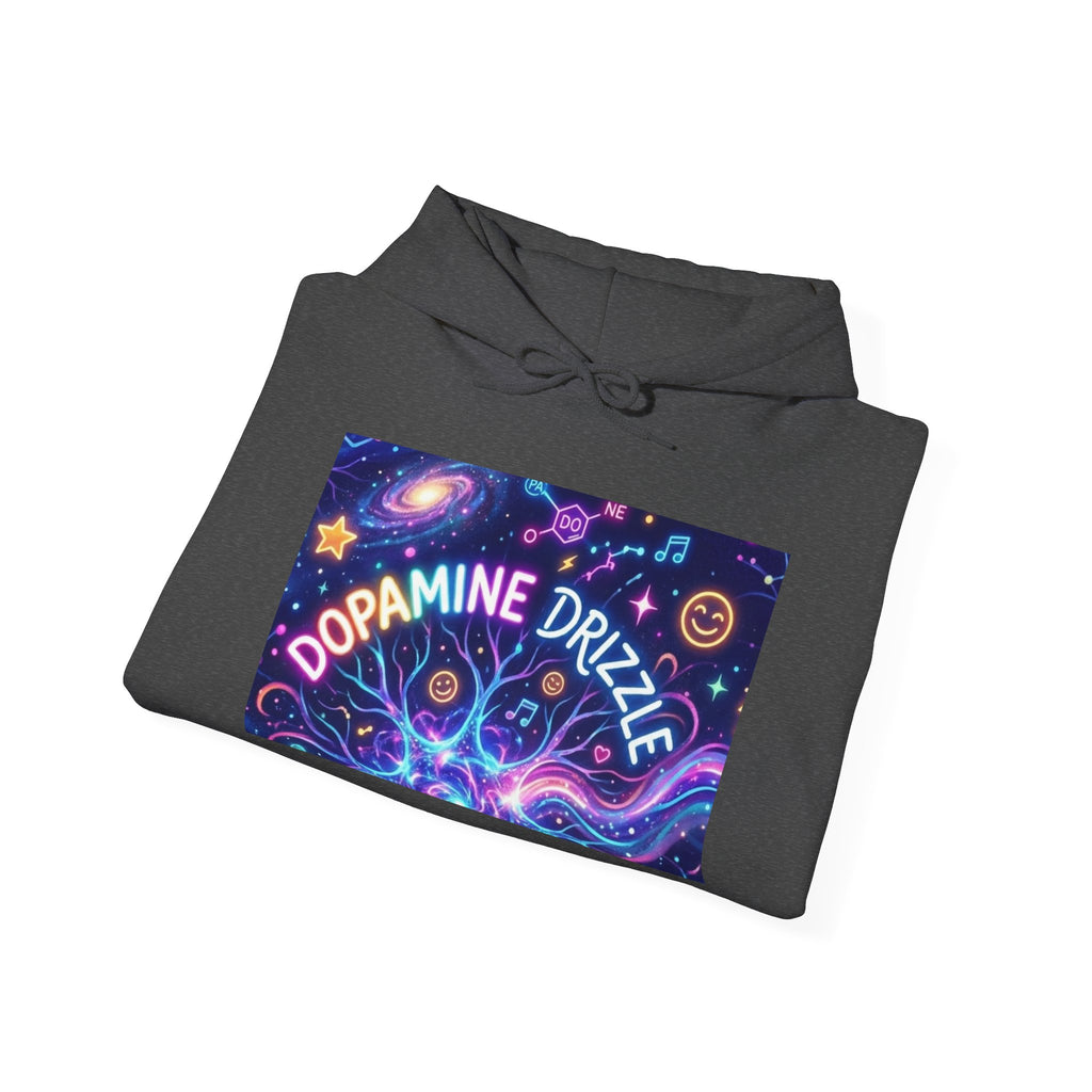 Dopamine Drizzle Hoodie — Psychedelic Space Graphic Pullover