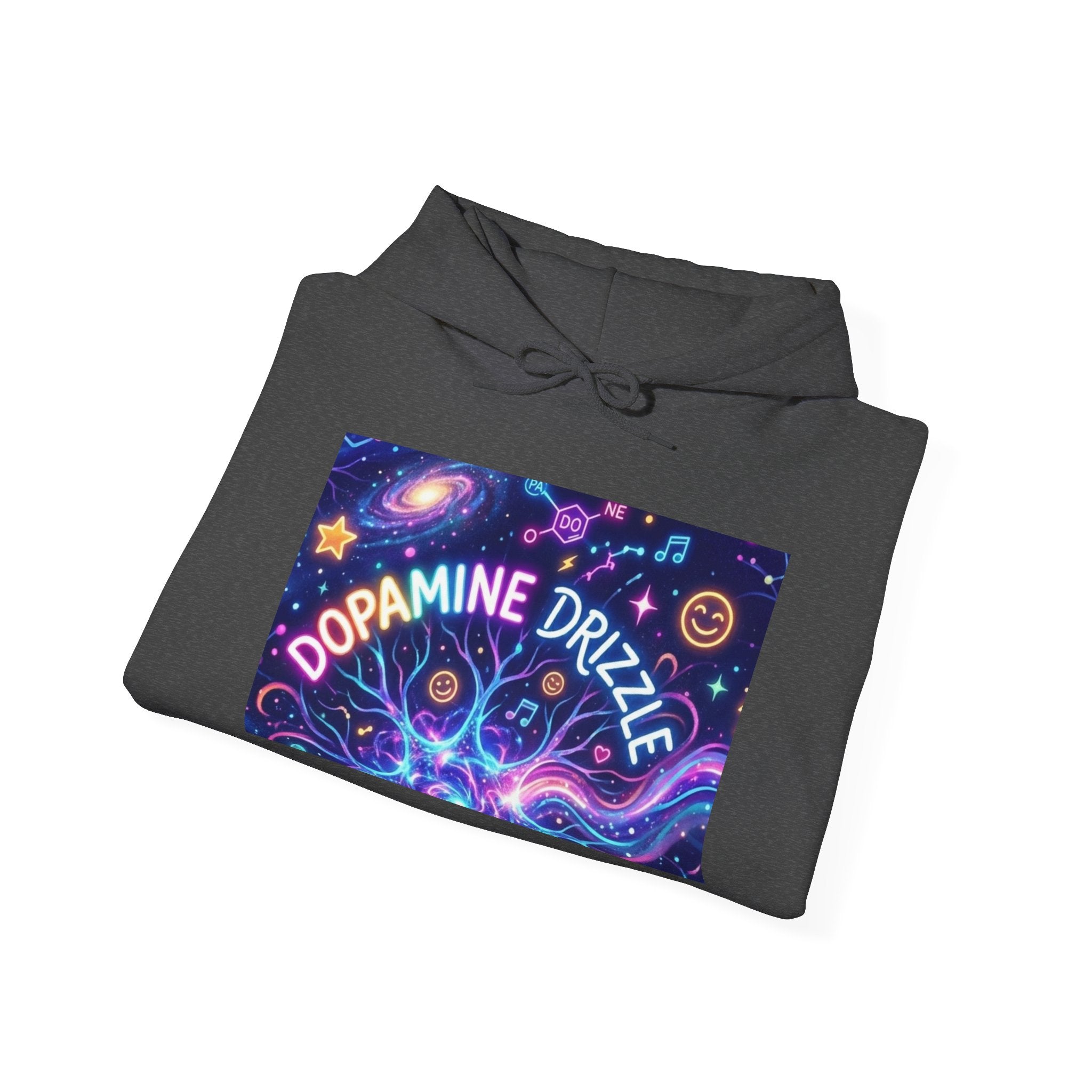 Dopamine Drizzle Hoodie — Psychedelic Space Graphic Pullover