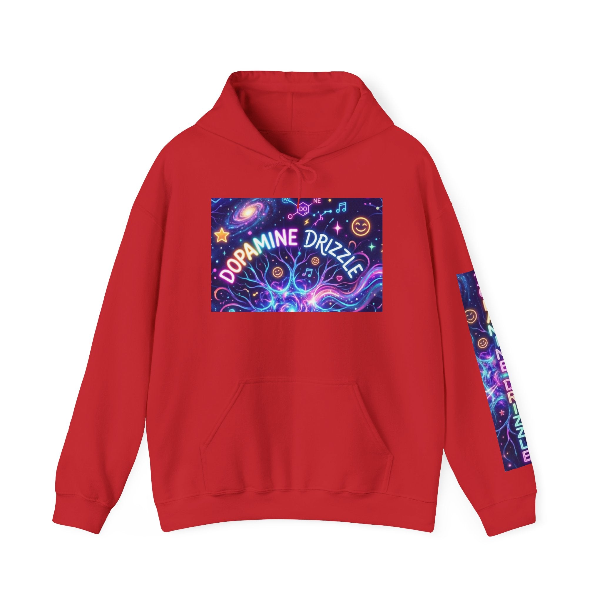 Dopamine Drizzle Hoodie — Psychedelic Space Graphic Pullover