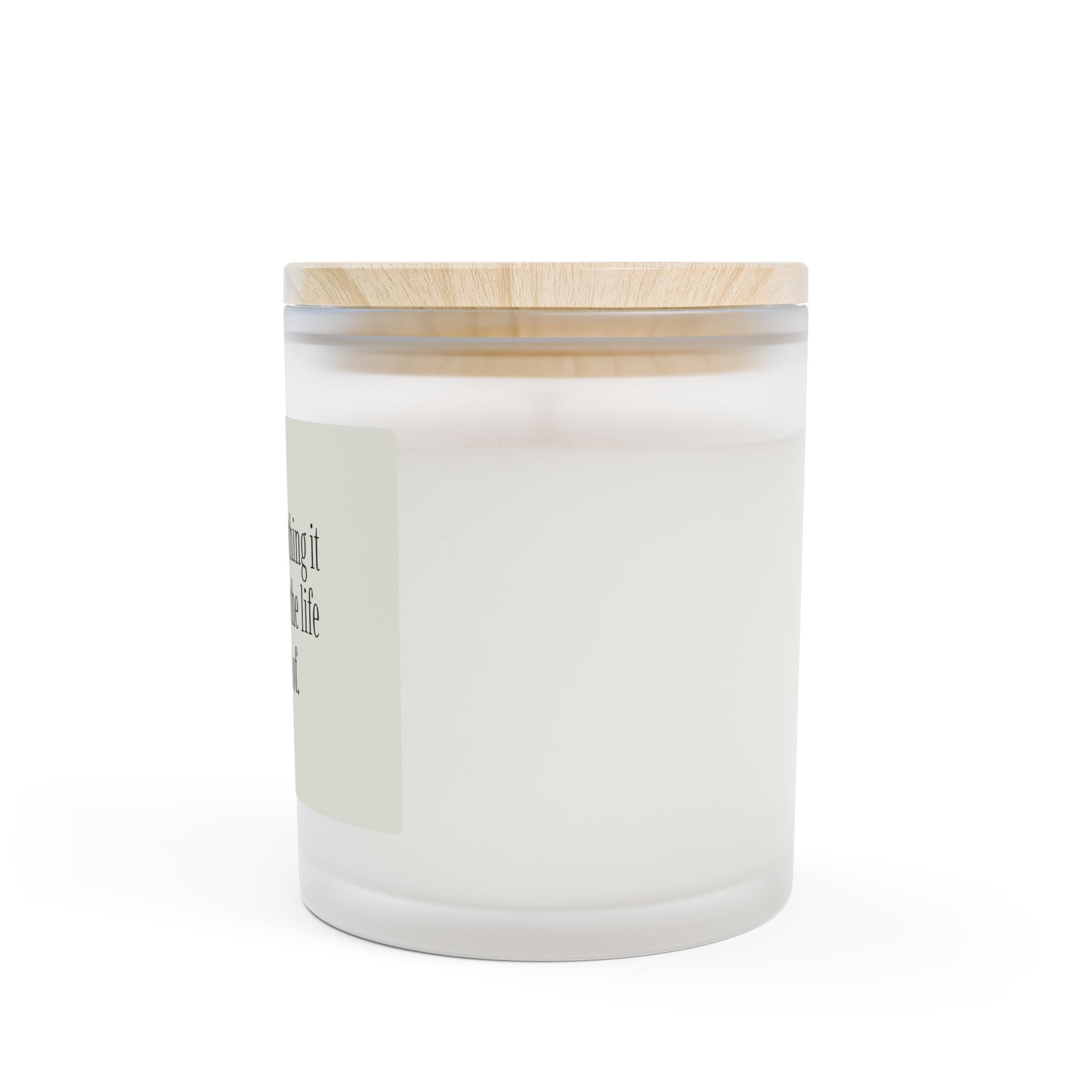 Frosted Glass Candle — "You Have Everything It Takes" Inspirational Scented Candle (11 oz)